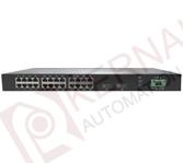 IES1026-2F(M) Support seven RJ45 etheric port and a light mouth (SC/ST/FC interface)