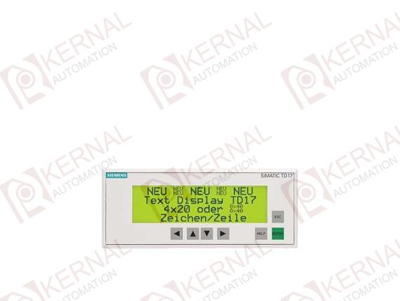 6AV3017-1NE30-0AX0 TD17 TEXT DISPLAY