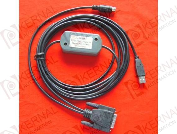 USB8551:Equal to USB8550+AFP1523 or USB8550+AFP5523;USB interface cable directly for Panasonnic FP1,FP3/FP5 PLC programming,no need convert cable