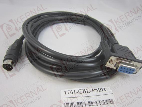 New 1761-CBL-PM02	 /C Allen Bradley Micrologix 1761-CBL-PM02 Comm Cable OEM